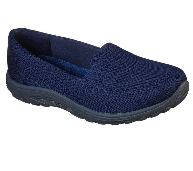 Skechers Relaxed Fit: Reggae Fest - Pillows - Womens Flats Shoes Navy [AU-GB7043]